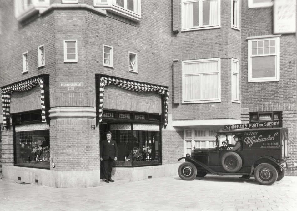 1928 net verhuisd naar de Beethovenstraat