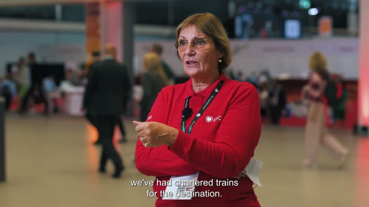 Watch our latest showcase video: ESC Congress 2023 - Video thumbnail