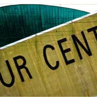 Climbing hall with Nemo in background