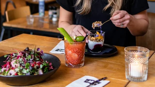 Meatless District restaurant food and drinks