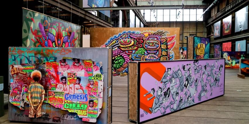 STRAAT graffiti and street art museum artworks
