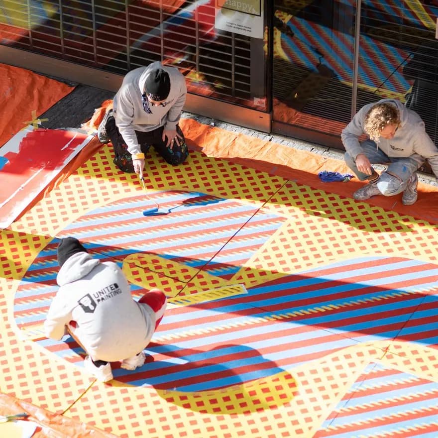 United Painting at OSCAM Open Space Contemporary Art Centre painting