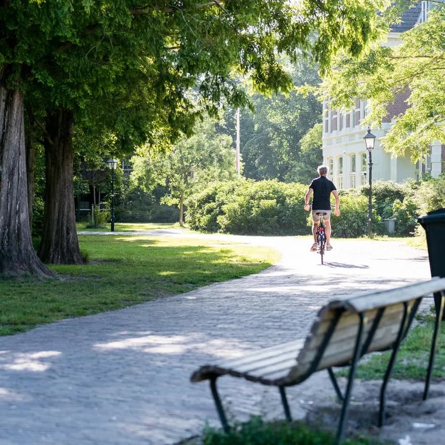 The Frederikspark in Haarlem.
