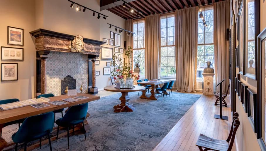 Embassy of the Free Mind interior