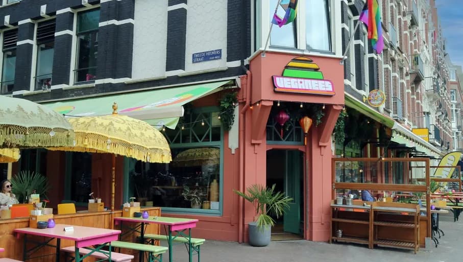 Vegan restaurant in Oud-West