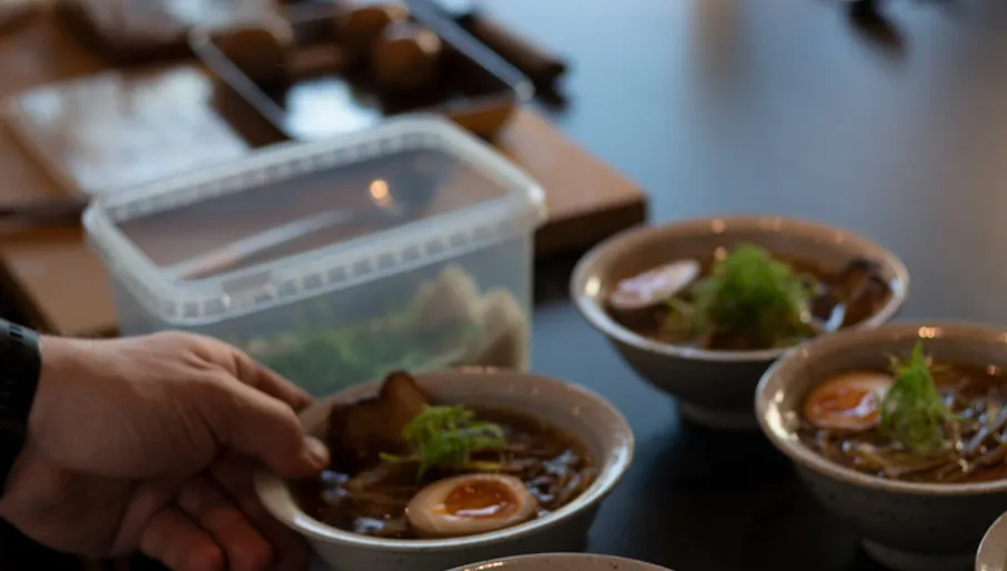 Fuku Ramen Amsterdam signature ramen.