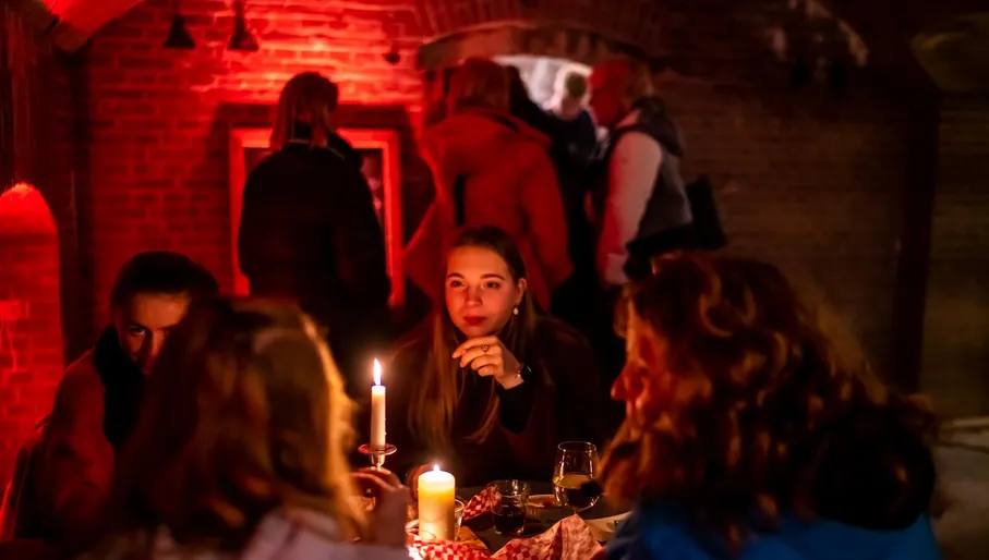 Winterlicht Winter Lights dining experience on Pampus