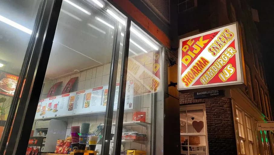 Exterior of Snack Bar De Dijk romantic restaurant