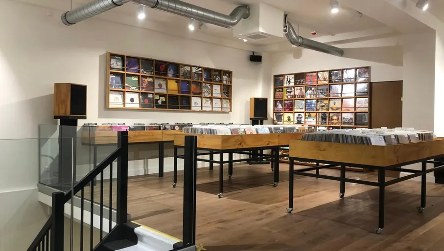 Rush Hour recordstore interior