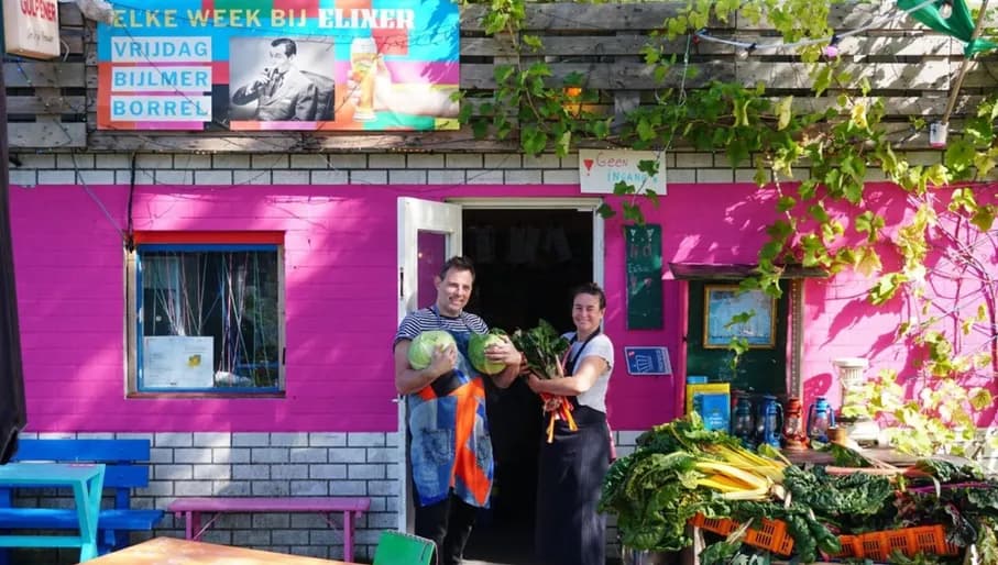 Elixer restaurant chefs posing