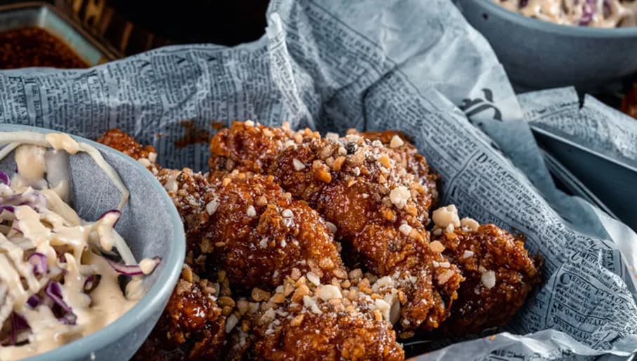 SOJU Bar chicken sandwich