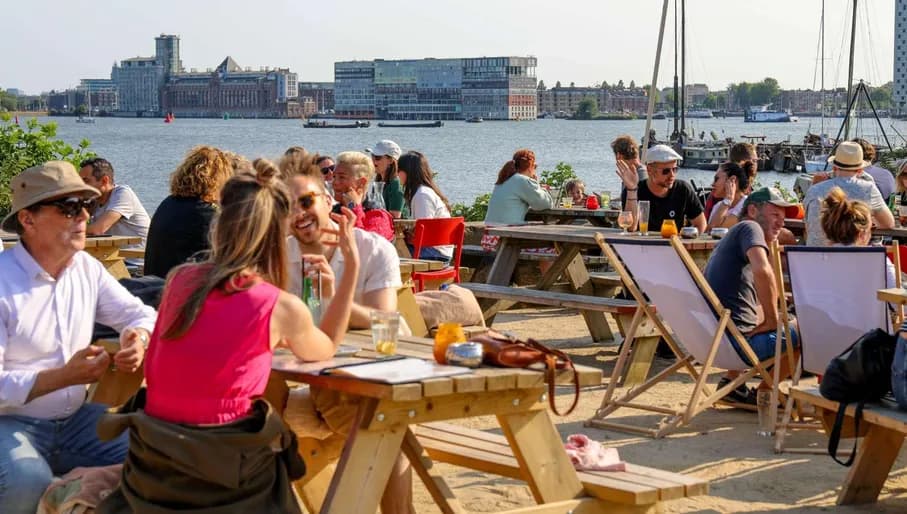 Paulaner Biergarten (formerly Noorderlicht) terrace