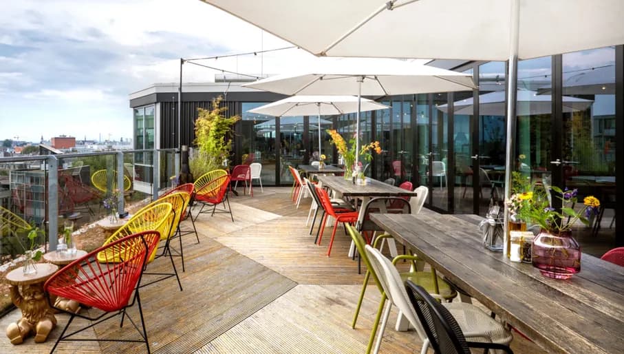 Zoku rooftop terrace
