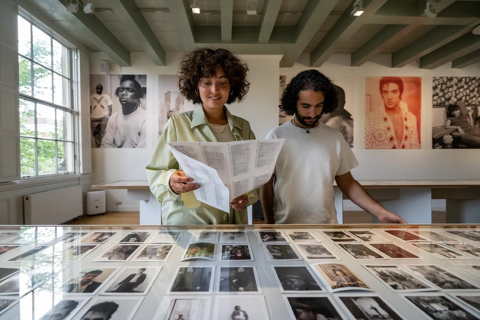 A couple in Huis Marseille