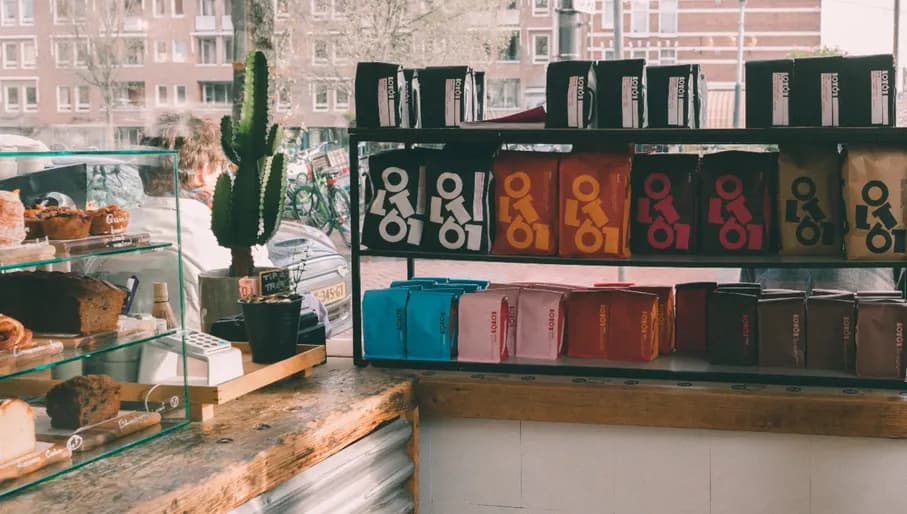 LOT61 café interior