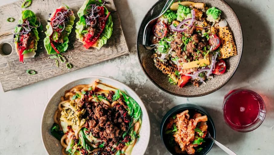 Soil Vegan Café signature dishes