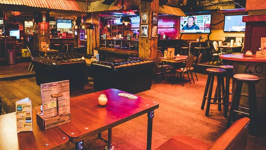 Bar Rembrandtplein Coco's Outback interior