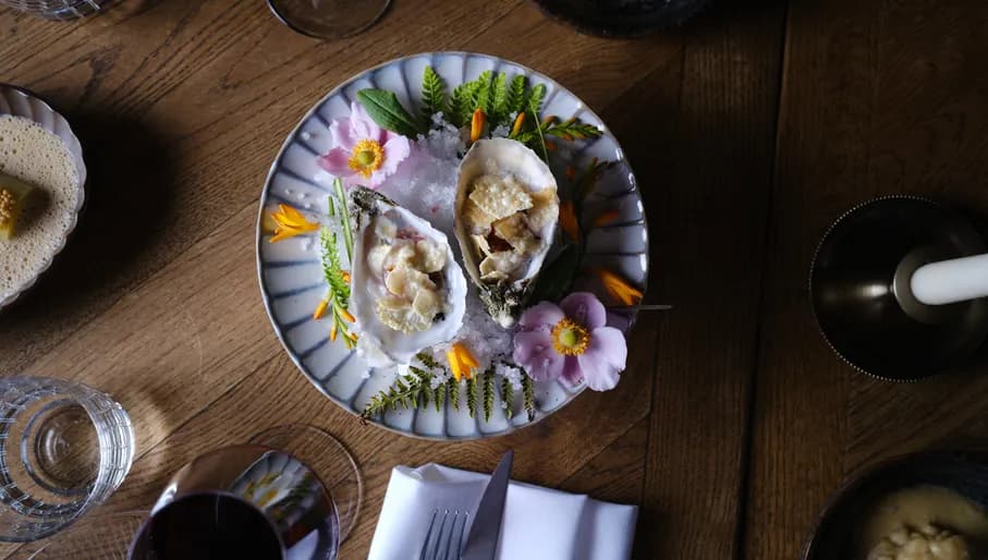 Vessel restaurant signature dish at Boat & Co