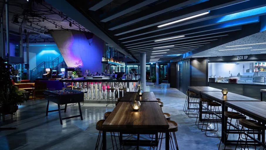 Sir Adam Hotel restaurant and bar 'The Butcher'.