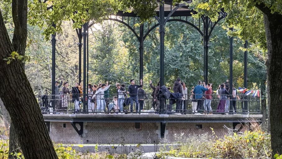 Bandstand in Oosterpark