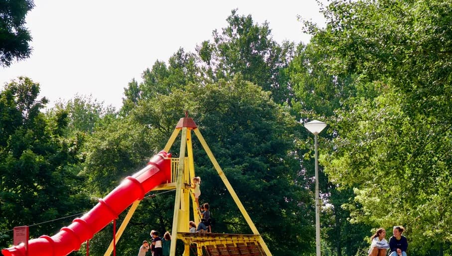Kid's playground in Amstelpark