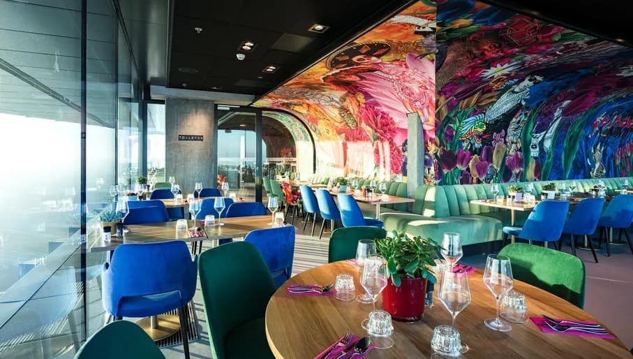 Restaurant of nhow hotel Amsterdam RAI