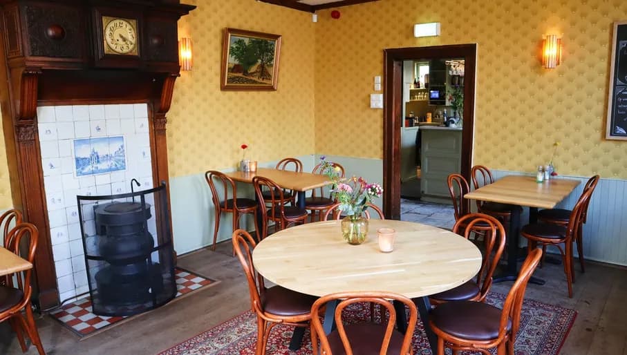 inside the restaurant