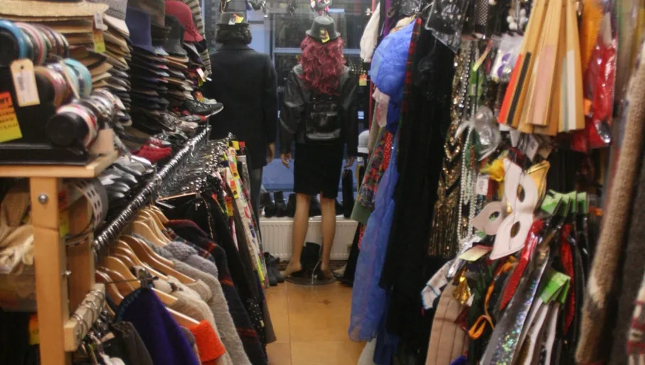 Vindit vintage shop interior