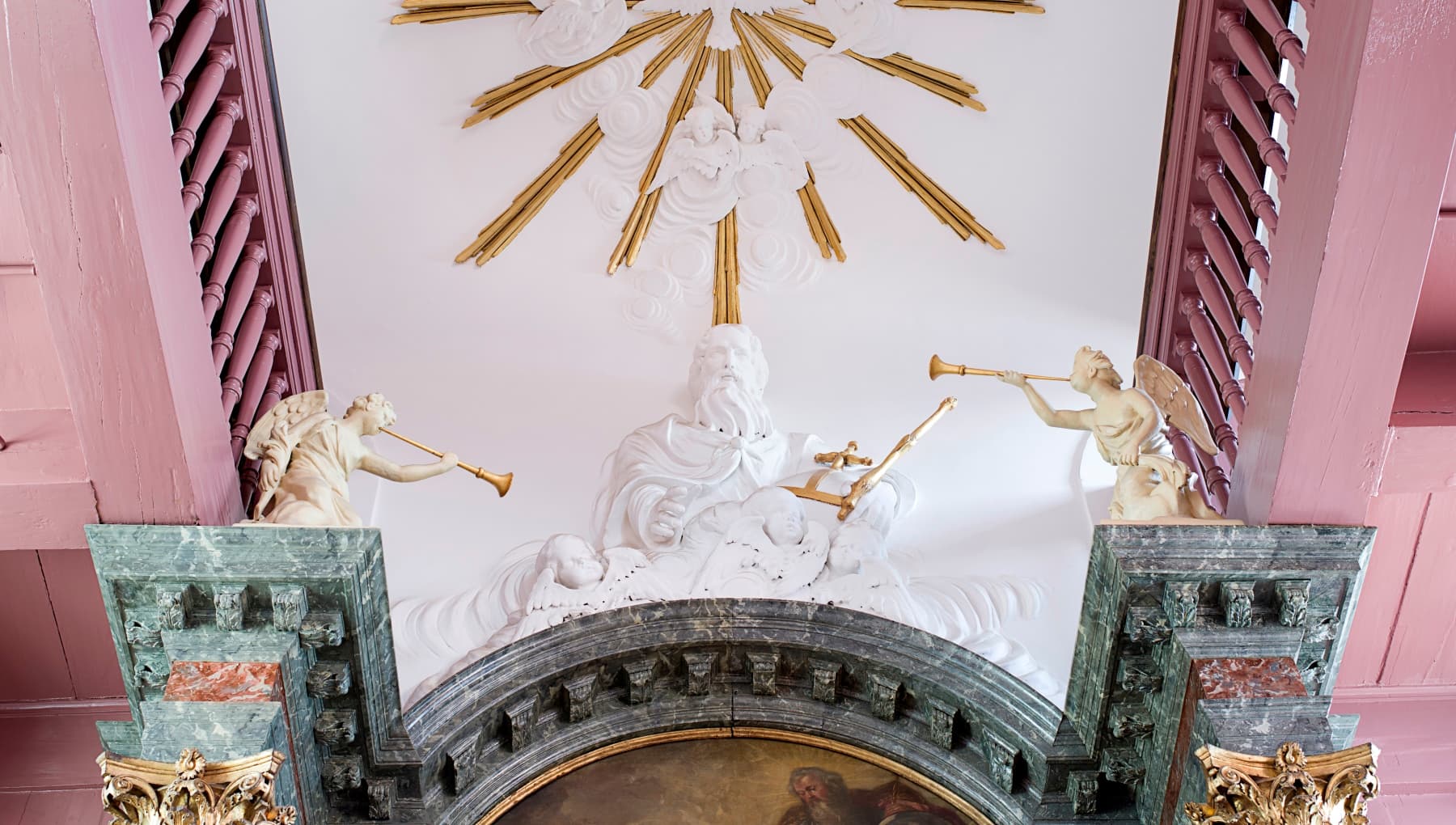 Ons Lieve Heer op Solder - Plafond zolderkerk