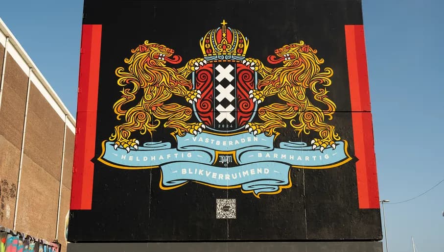 Onthulling / presentation of the art work for Imagocampagne (renew your view) in STRAAT Museum